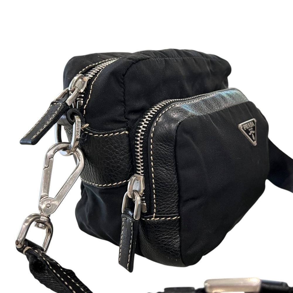 Prada Tessuto Nylon Mini Shoulder Bag - Picture 3 of 10